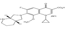 Moxifloxacin HCl